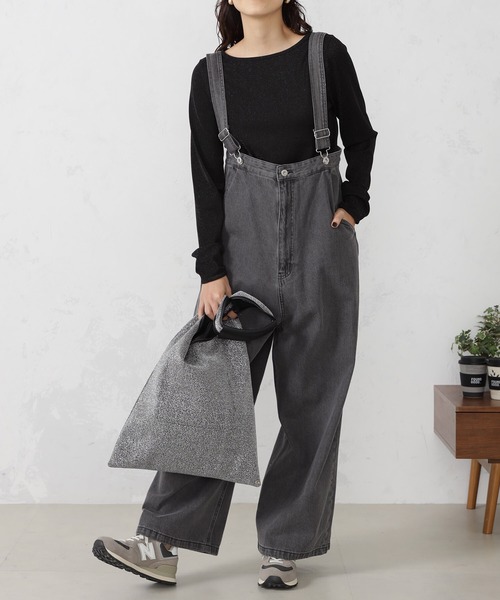 「FOUND GOOD」 オーバーオール S ブルー レディース_画像2