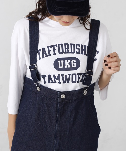 「FOUND GOOD」 オーバーオール S ブルー レディース_画像7