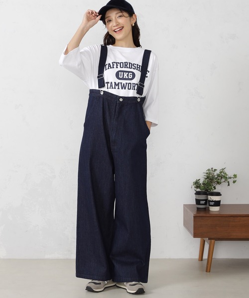 「FOUND GOOD」 オーバーオール S ブルー レディース_画像9