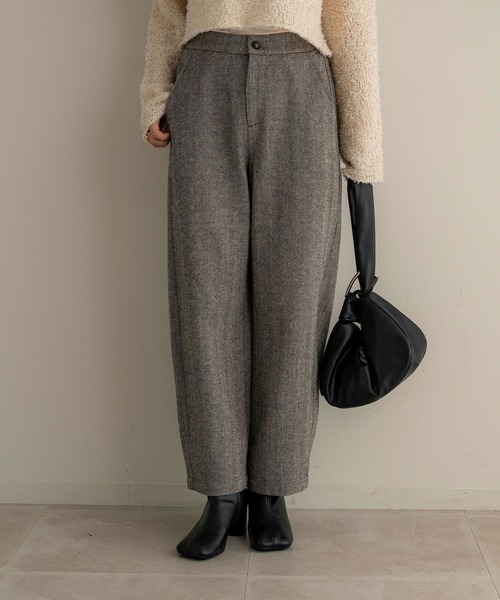 「NOAHL」 パンツ M グレー レディース_画像3