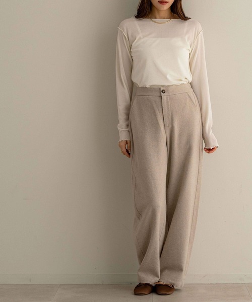 「NOAHL」 パンツ M グレー レディース_画像8