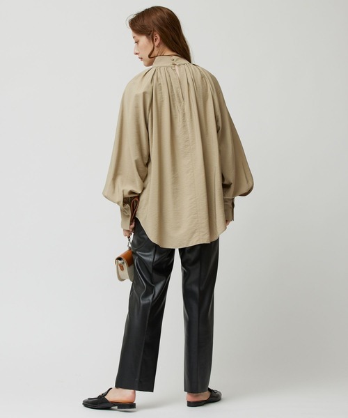 「BABYLONE」 長袖ブラウス フリー サンドベージュ レディース_画像9