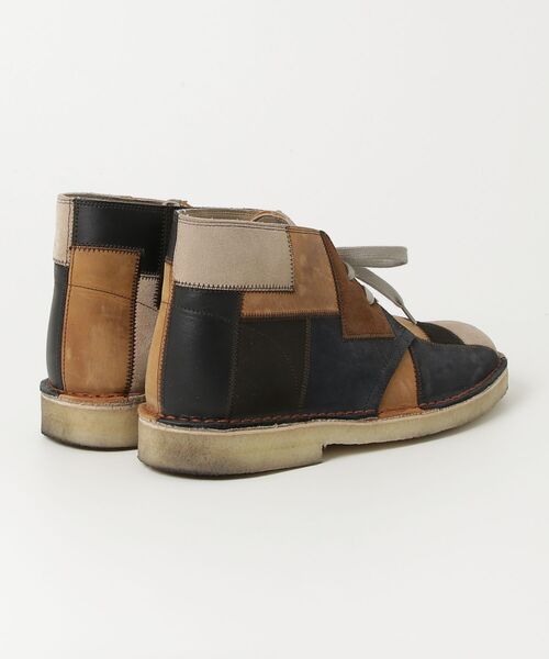 「Clarks」 ハイカットスニーカー 7h ベージュ メンズの画像