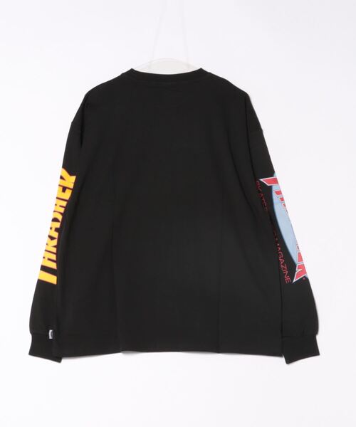 「THRASHER」 長袖Tシャツ MEDIUM グリーン系その他2 メンズ_画像6