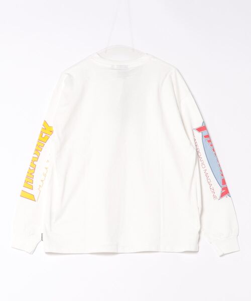 「THRASHER」 長袖Tシャツ MEDIUM グリーン系その他2 メンズ_画像7