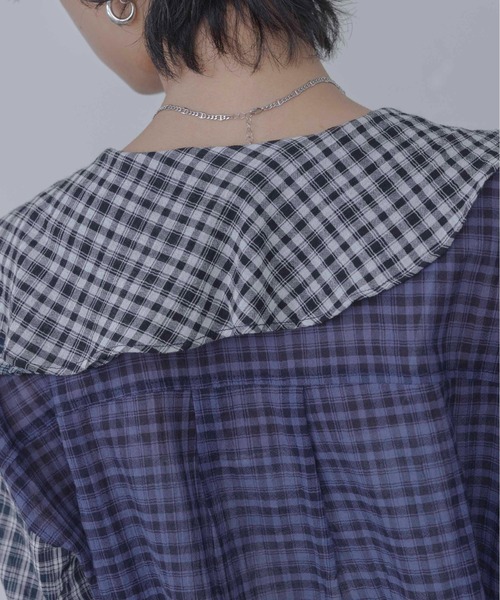 Eimee Law ❀ブラウス❀ 新品 フロントタックプリーツブラウス Eimee Law│Eimee Law & LHELBIE 公式