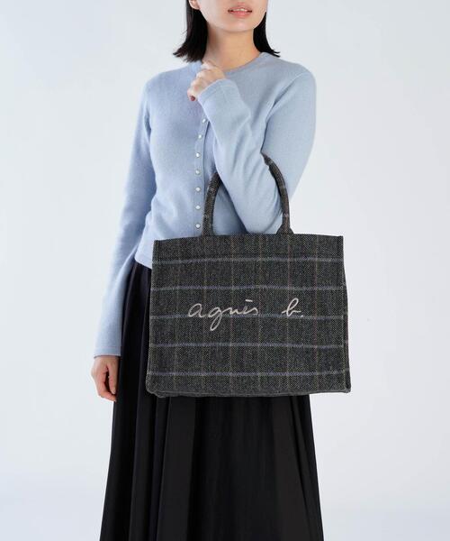 agnes b.（アニエスベー） トートバッグ FREE グレー系その他