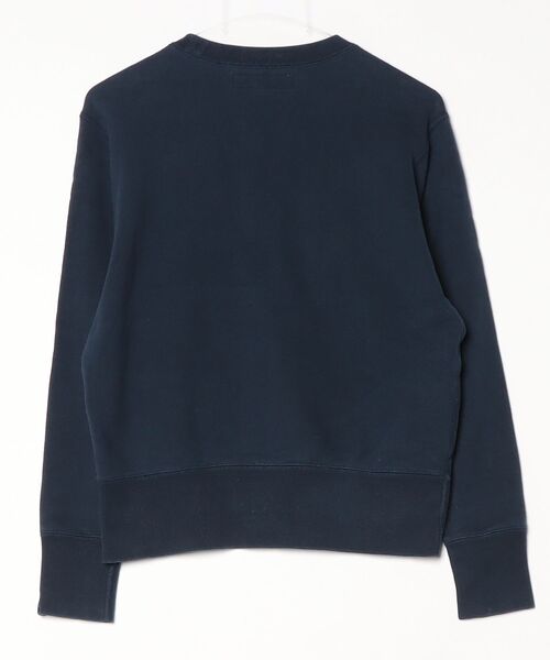 「FREEMANS SPORTING CLUB」 スウェットカットソー S ネイビー メンズ_画像2