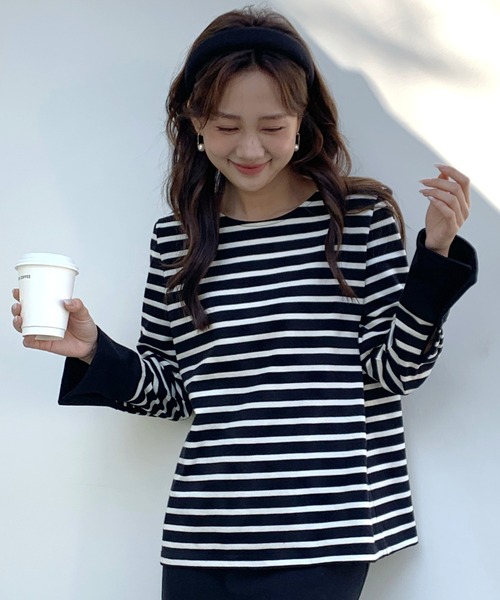 トップス 29 BIRTHDAY BASH（バースデーバッシュ） tシャツ CUFFS BORDER TOPS