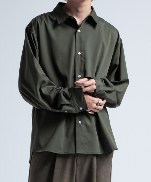 「Casper John」 長袖シャツ X-SMALL ライトブルー メンズ_画像6
