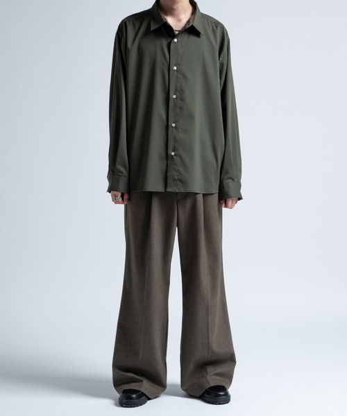 「Casper John」 長袖シャツ X-SMALL ライトブルー メンズ_画像7