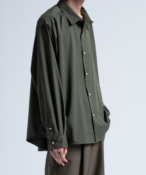 「Casper John」 長袖シャツ X-SMALL ライトブルー メンズ_画像8