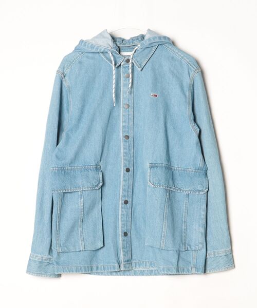 TOMMY JEANS（トミー・ジーンズ） デニムジャケット SMALL ブルー 