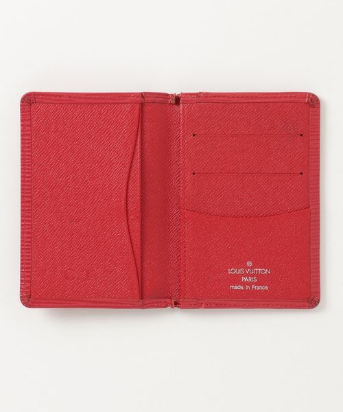 LOUIS VUITTON（ルイ・ヴィトン） カードケース - レッド レディース