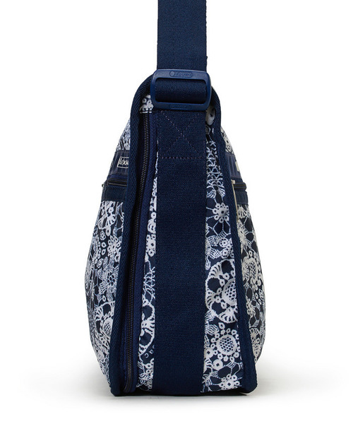 ショルダーバッグ バッグ DELUXE EVERYDAY BAG フローラルレースネイビー レディースの画像