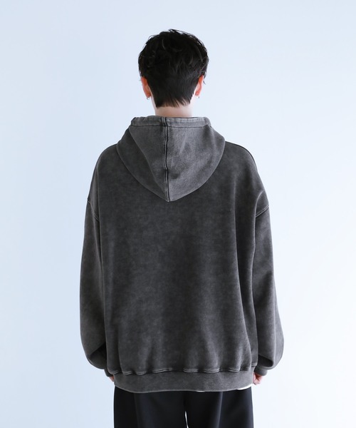 LILL（リル） ジップアップパーカー X-LARGE チャコール メンズ