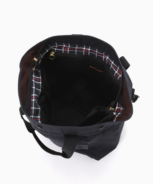 トートバッグ Barbour / バブアー transport 3way tote / backpack bag メンズ レディースの画像