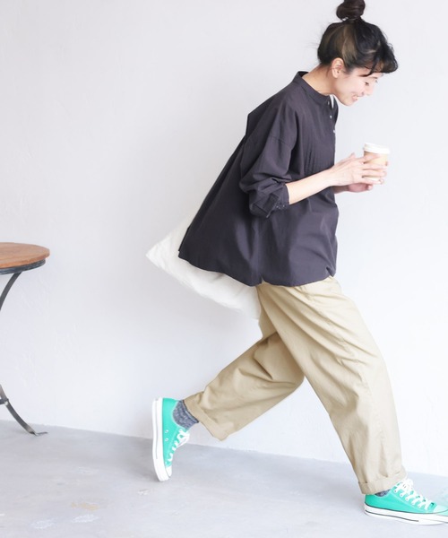 「soulberry」 チノパンツ 3L ブラック レディース_画像3