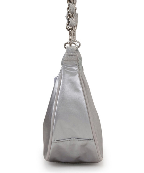 ショルダーバッグ バッグ CHAIN SMALL CONV HOBO シルバーシャインスナイデル レディースの画像