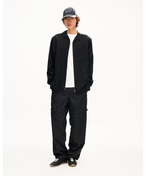 シャツ 'KENZO Signature' ジップ オーバーサイズ シャツ メンズの画像