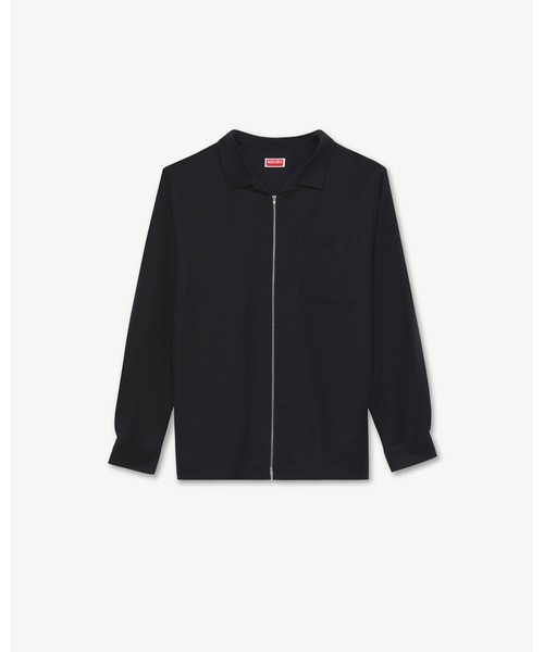 シャツ 'KENZO Signature' ジップ オーバーサイズ シャツ メンズの画像