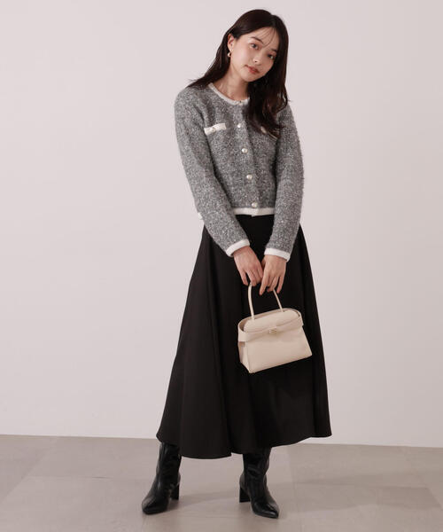 「PROPORTION BODY DRESSING」 フレアスカート SMALL オフホワイト レディース_画像7