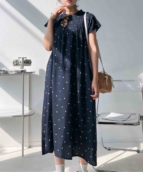 タグ付き新品未使用☆as know asアズノウアズ半袖ワンピース AS KNOW