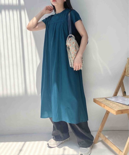 AS KNOW AS（アズノゥアズ） ワンピース 夏 半袖 ひんやり涼しい