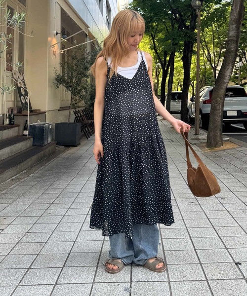 CANAL JEAN（キャナルジーン） ワンピース diggity ドットティアード