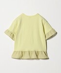 uvカット tシャツ チェック フリル Tシャ...の詳細画像2