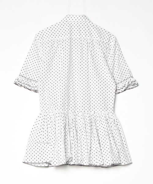DOLCE&GABBANA（ドルチェ & ガッバーナ） ドット シャツワンピース 36