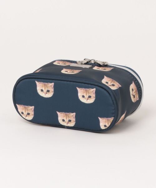 「PAUL & JOE ACCESSOIRES」 ポーチ FREE ネイビー レディース_画像3