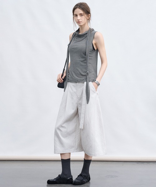 「tageechita」 ハーフパンツ S ブラウン レディース_画像6