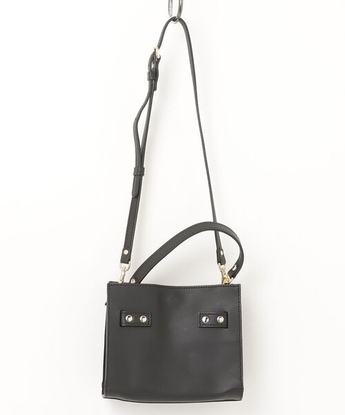 sita parantica 黒レザー ツーウェイ ハンドバッグ ショルダー sita parantica（シータパランティカ） 2WAY ショルダーバッグ