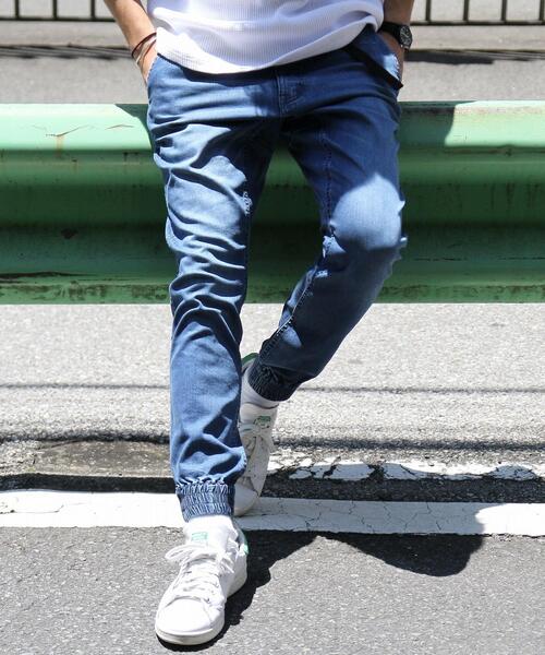 永遠の定番モデル パンツ デニム ジーンズ Web限定 ストレッチスキニーデニムクライミングジョガーパンツ