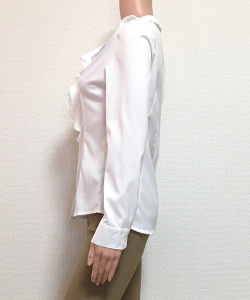 Lace Ladies（レースレディース） ブラウス シャツ クルーネック長袖