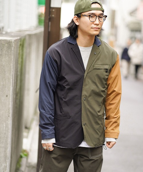 【KAZUYUKI KUMAGAI】ナイロン テーラージャケット