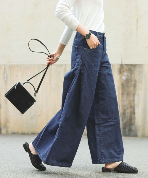Fashion Letter（ファッションレター） ワイドパンツ ジーンズ デニム