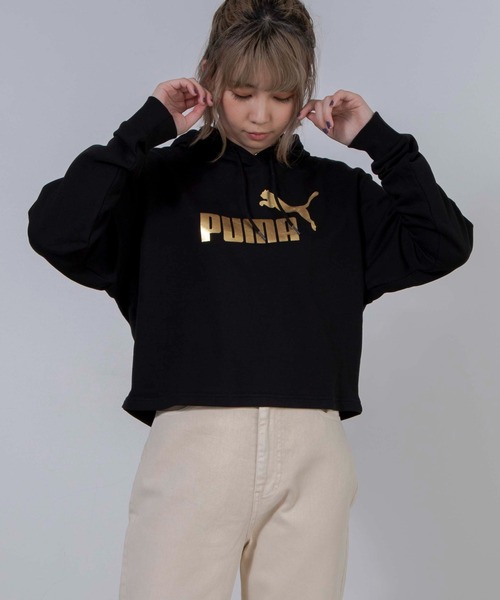 格安在庫 パーカー PayPayモール店 - 通販 - PayPayモール ∴WEGO/PUMA METALLICクロップドフーディスウェット ZOZOTOWN 高品質新品