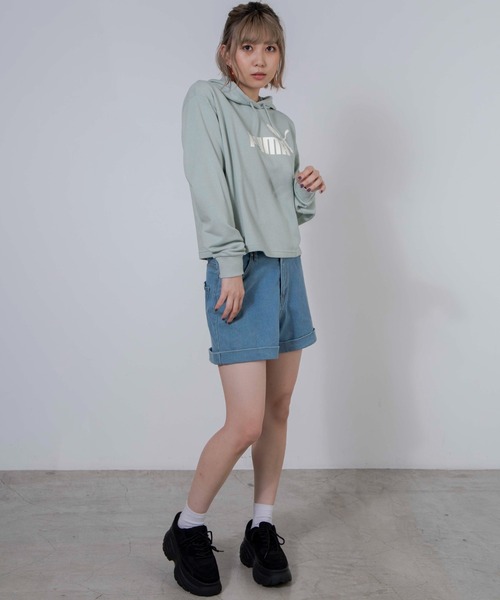 格安在庫 パーカー PayPayモール店 - 通販 - PayPayモール ∴WEGO/PUMA METALLICクロップドフーディスウェット ZOZOTOWN 高品質新品