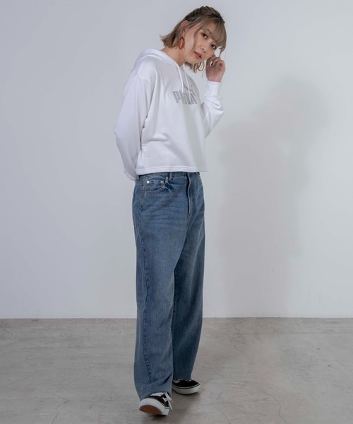 格安在庫 パーカー PayPayモール店 - 通販 - PayPayモール ∴WEGO/PUMA METALLICクロップドフーディスウェット ZOZOTOWN 高品質新品