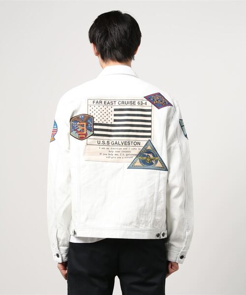 ジャケット ブルゾン トップガン デニムジャケット/TOP GUN DENIM JACKET/TYPE BLUE/タイプブルー メンズ