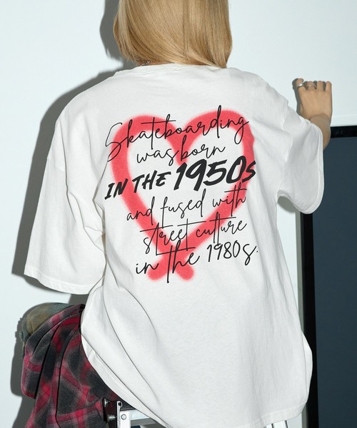 Anchor Smith tシャツ オーバーサイズ カレッジデザイン半袖T
