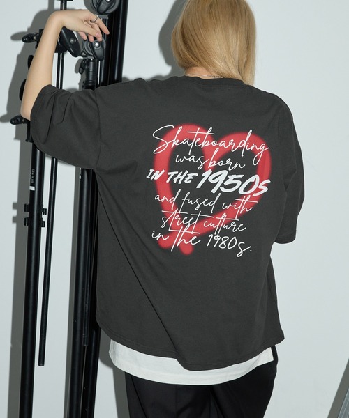 最終値下げに　RHC JANESMITH ビーチプリント オーバーサイズTシャツ 最終値下げに RHC JANESMITH ビーチプリント オーバーサイズT