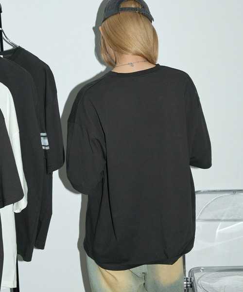 Anchor Smith tシャツ オーバーサイズ カレッジデザイン半袖T