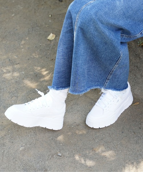 チーママです！ PUMA スニーカー PUMA/プーマ MAYZE STACK LTHR WOMENS メンズ