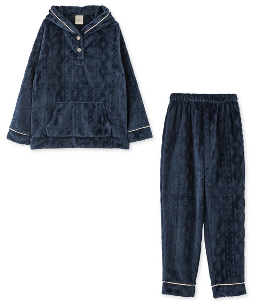 エルモ フリース ルームウェア ピンク ショッピングゴー shoppinggo パジャマ 冬 セットアップ 可愛い