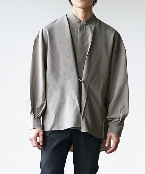 MinoriTY（マイノリティ） シャツ 「MinoriTY」スタンドカラータック