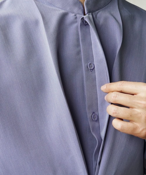 MinoriTY（マイノリティ） シャツ 「MinoriTY」スタンドカラータック