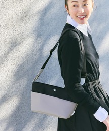 Breath TOPKAPI スコッチグレインショルダーバッグ サンドグレー TOPKAPI BREATH ショルダーバッグ バッグ 「Breath TOPKAPI